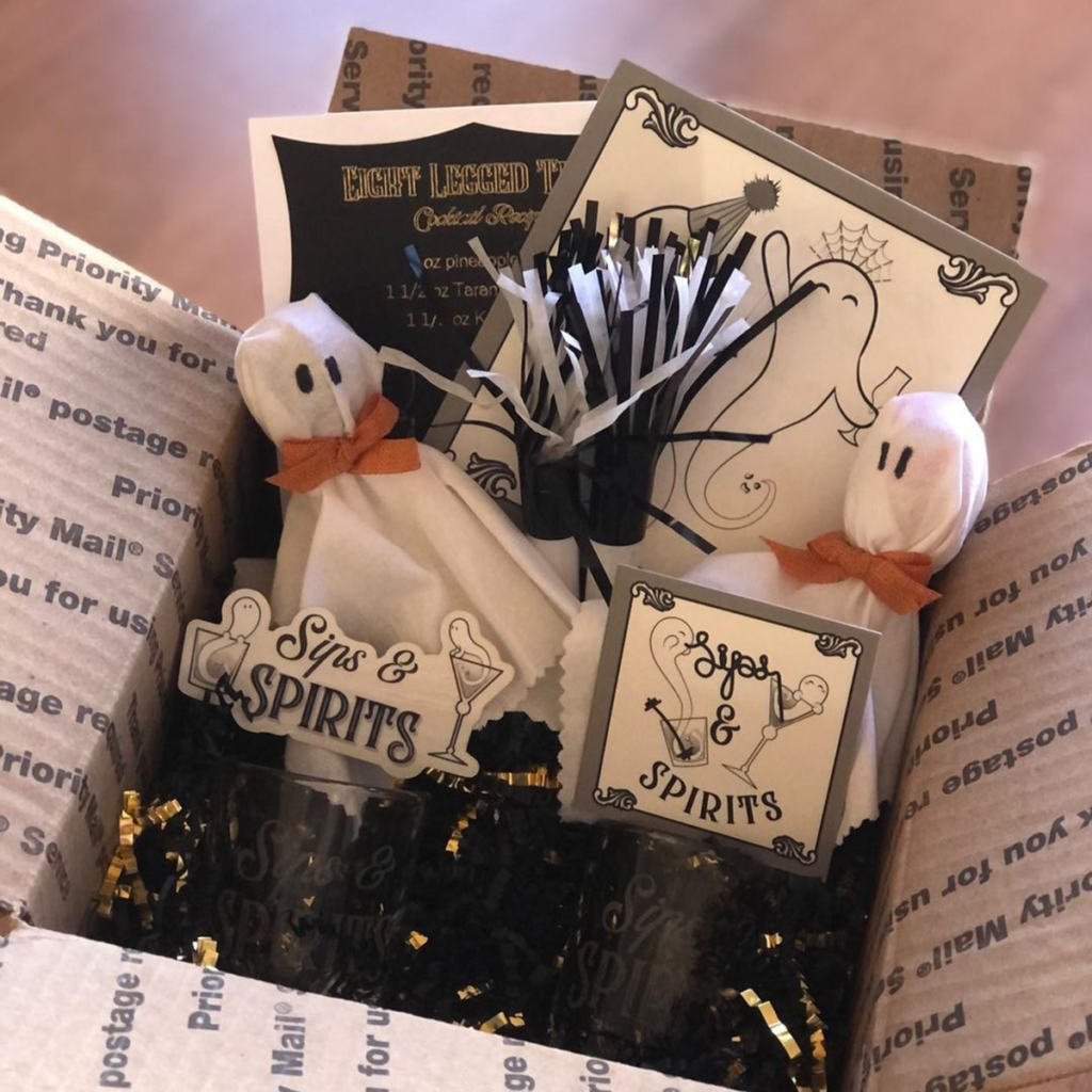 Sips & Spirits virtual party box