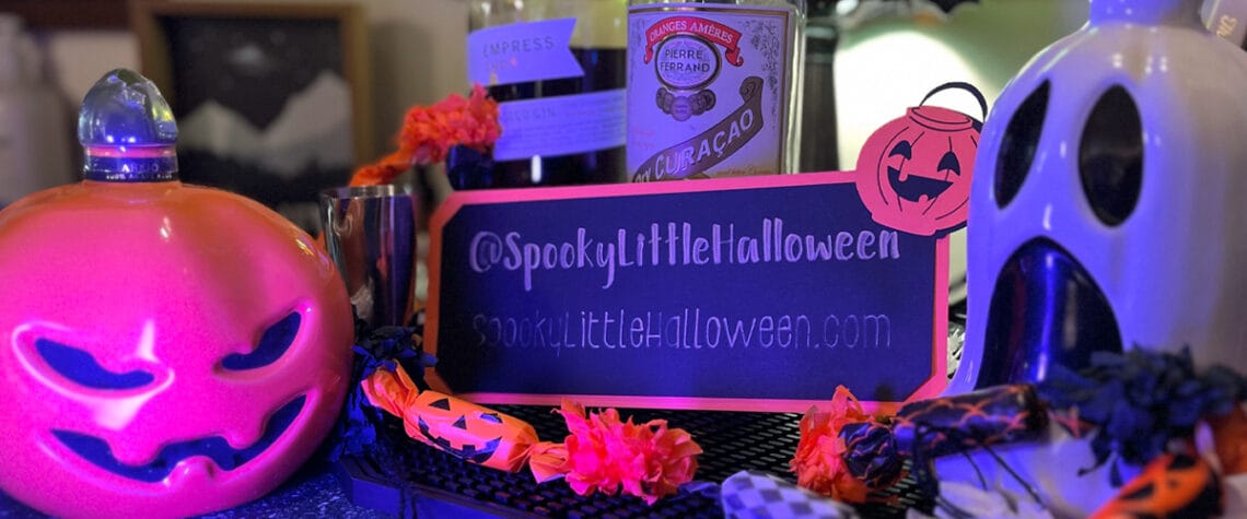 time for mid-evening margaritas with spooky little halloween