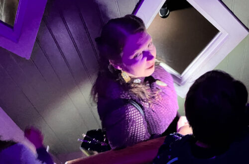 halfway to halloween flashlight tour