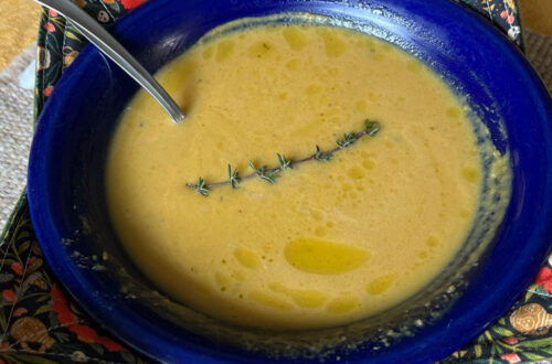 pumpkin soup for the autumn soul
