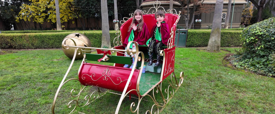 Santa Claus at Winchester Mansion