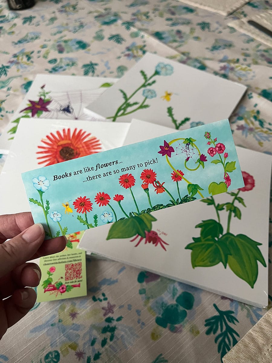 bookmarks for "In the Secret Spider Garden"