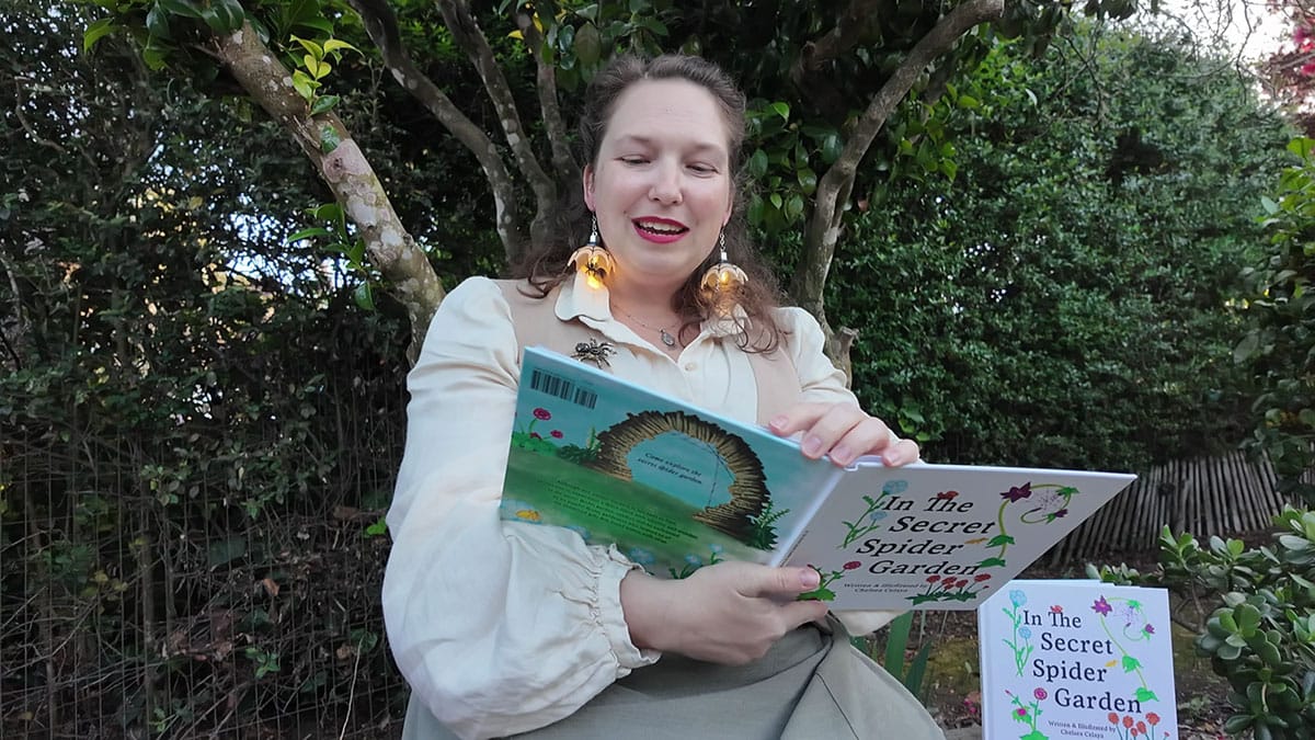 read-a-long during book launch party